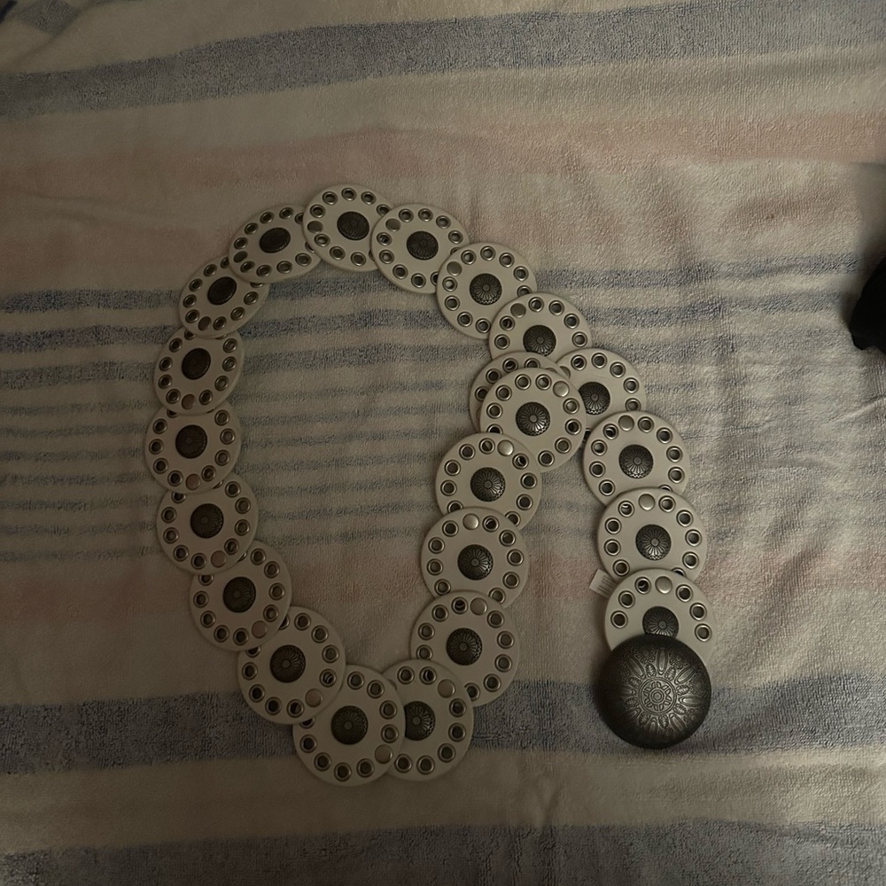 Urban Outfitters Silver belt